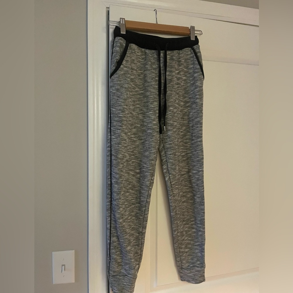 Grey sweatpants